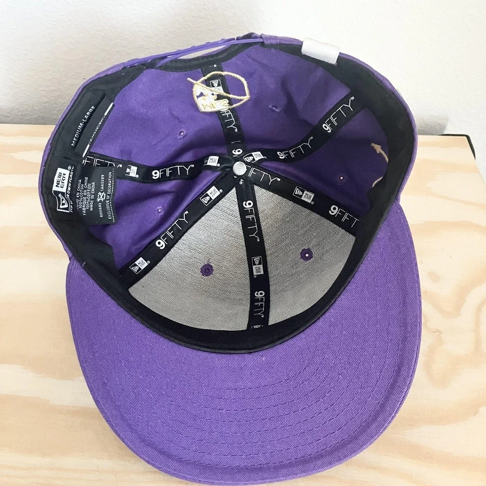 Orlando‎ City SC Hat Cap Snap Back Mens Large Purple MLS Soccer 9FIFTY New Era